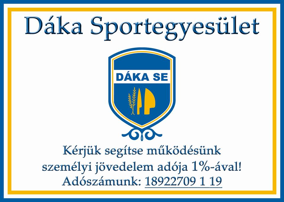 Dáka Sportegyesület 1%